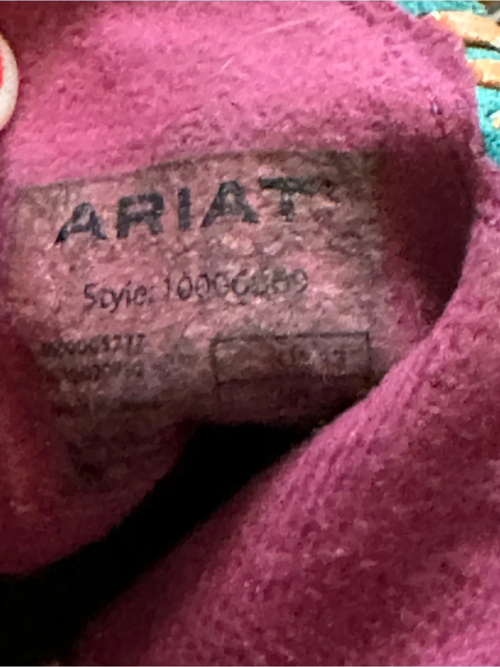 Ariat Sugar Skull Cowboy Boots Size 13